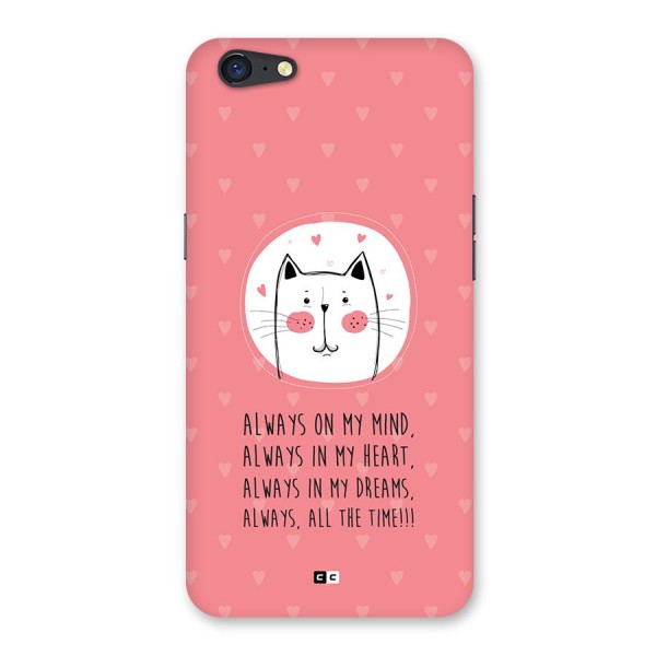 Always In Mind Back Case for Oppo A71