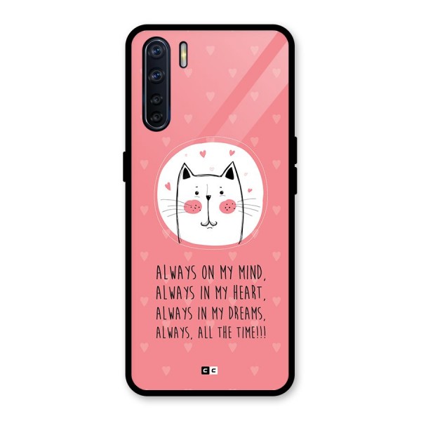 Always In Mind Back Case for Oppo F15