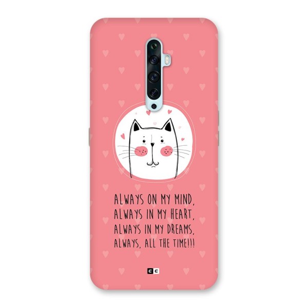 Always In Mind Back Case for Oppo Reno2 Z