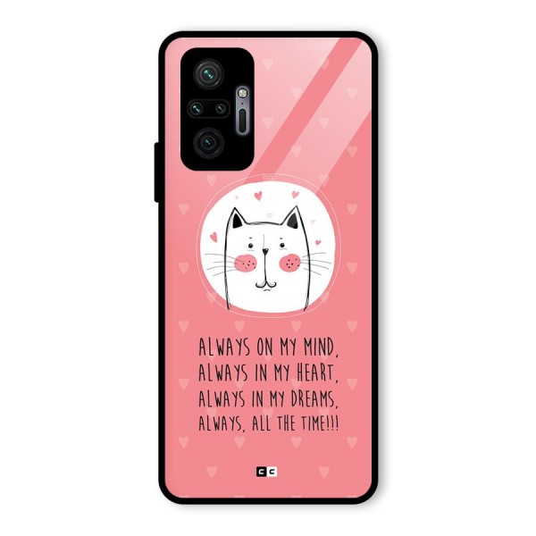 Always In Mind Back Case for Redmi Note 10 Pro Max