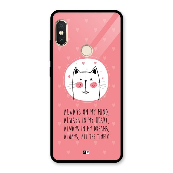 Always In Mind Back Case for Redmi Note 5 Pro