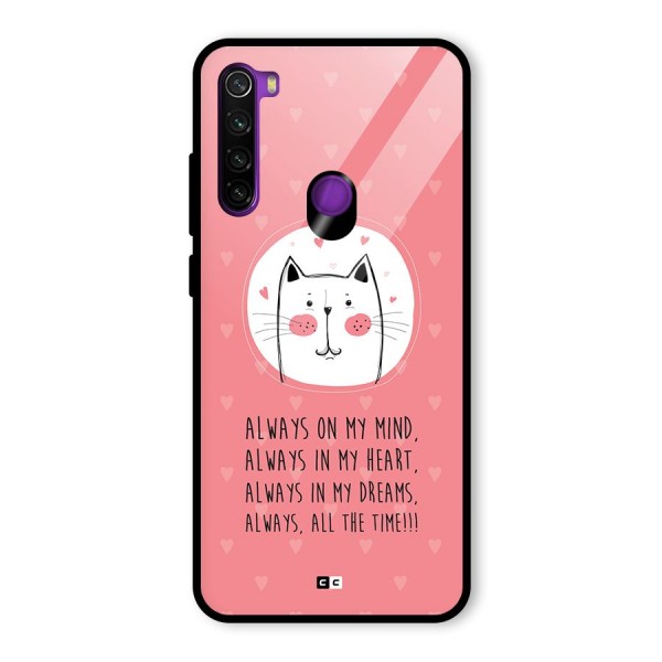Always In Mind Back Case for Redmi Note 8