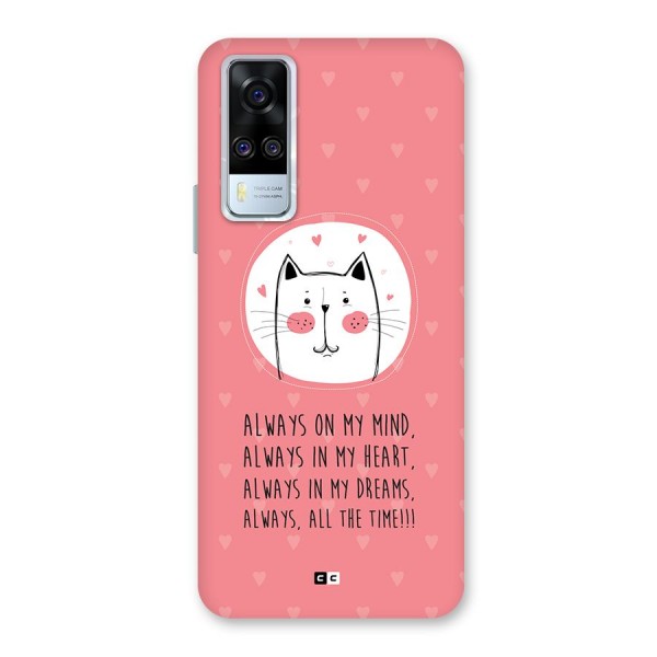 Always In Mind Back Case for Vivo Y51A