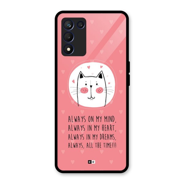 Always In Mind Glass Back Case for Realme 9 5G Speed