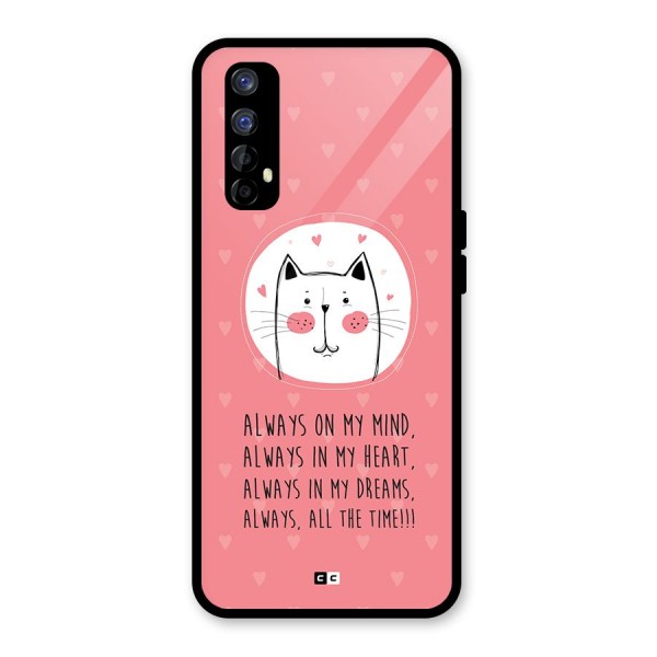 Always In Mind Glass Back Case for Realme Narzo 20 Pro