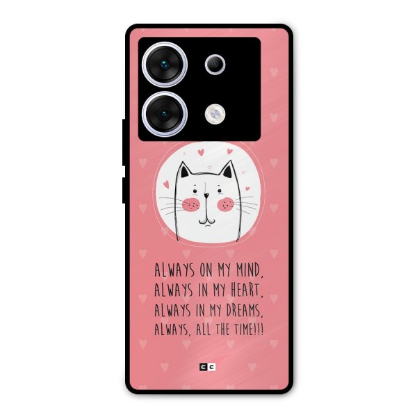 Always In Mind Metal Back Case for Infinix Zero 30 5G
