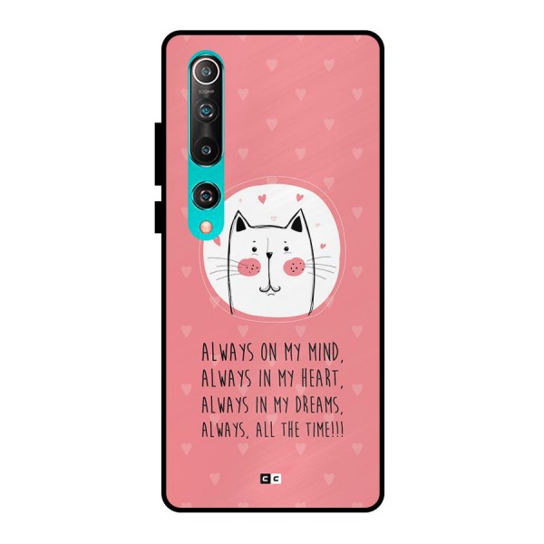 Always In Mind Metal Back Case for Mi 10