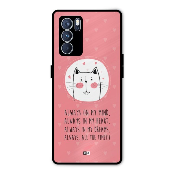 Always In Mind Metal Back Case for Oppo Reno6 Pro 5G
