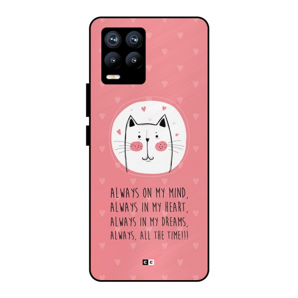 Always In Mind Metal Back Case for Realme 8 Pro