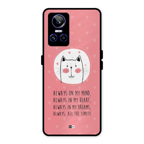 Always In Mind Metal Back Case for Realme GT Neo 3