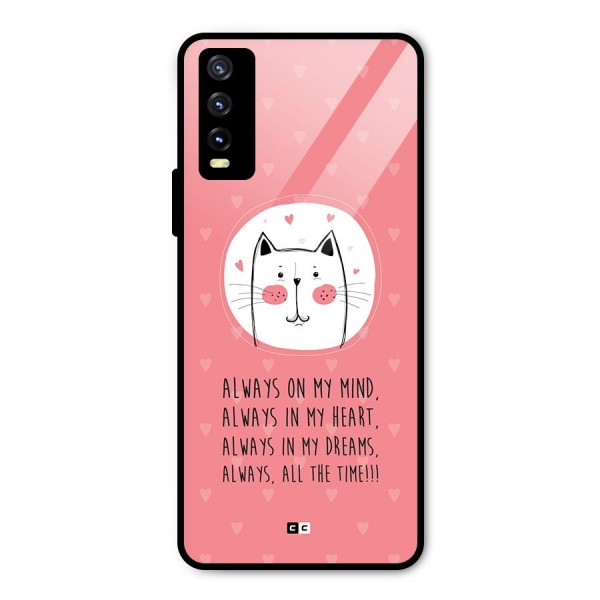 Always In Mind Metal Back Case for Vivo Y20t