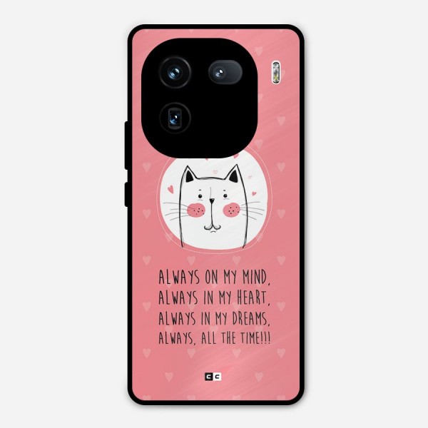 Always In Mind Metal Back Case for iQOO 12