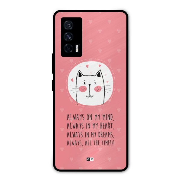 Always In Mind Metal Back Case for iQOO 7 5G