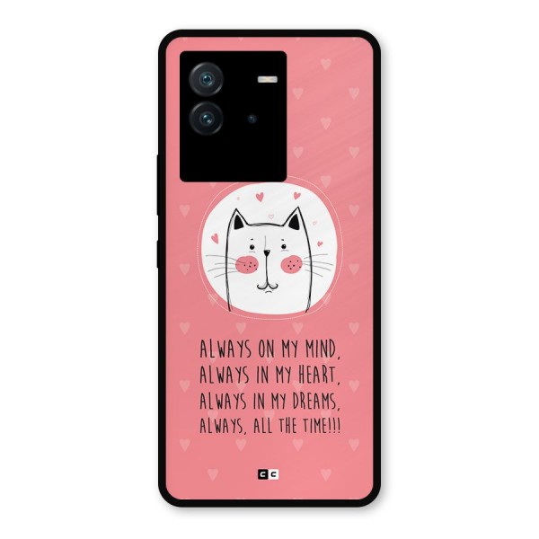 Always In Mind Metal Back Case for iQOO Neo 6 5G