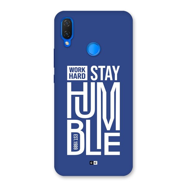 Always Stay Humble Back Case for Huawei P Smart Plus