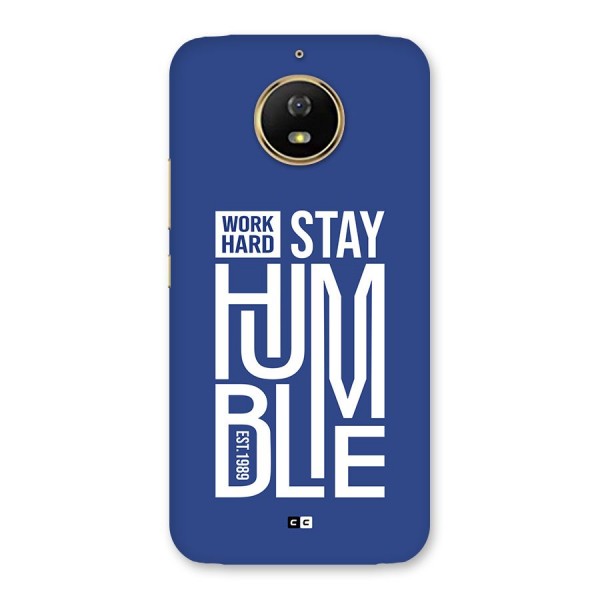 Always Stay Humble Back Case for Moto G5s
