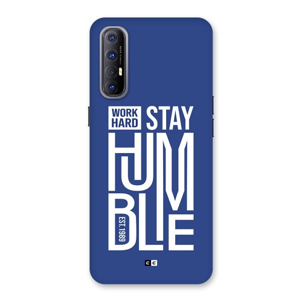 Always Stay Humble Back Case for Oppo Reno3 Pro