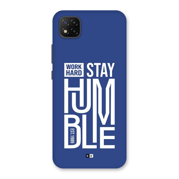 Always Stay Humble Back Case for Poco C3