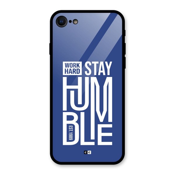 Always Stay Humble Glass Back Case for iPhone SE 2022