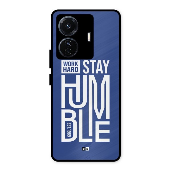 Always Stay Humble Metal Back Case for iQOO Z6
