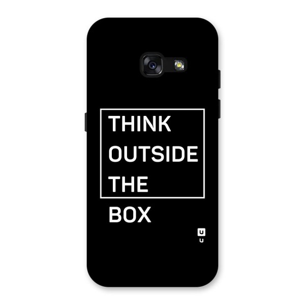 Always Think Outside Back Case for Galaxy A3 (2017)
