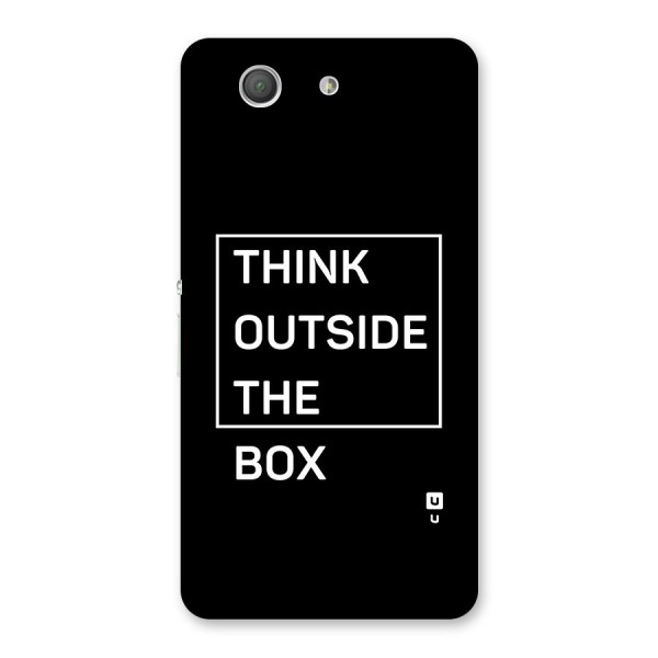 Always Think Outside Back Case for Xperia Z3 Compact