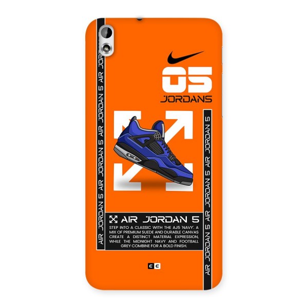 Amazing Air Shoes Back Case for Desire 816