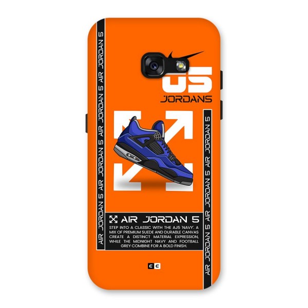 Amazing Air Shoes Back Case for Galaxy A3 (2017)