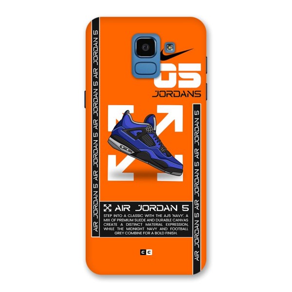 Amazing Air Shoes Back Case for Galaxy On6
