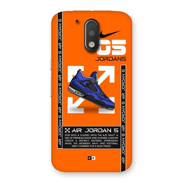 Amazing Air Shoes Back Case for Moto G4 Plus