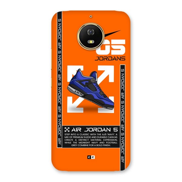 Amazing Air Shoes Back Case for Moto G5s