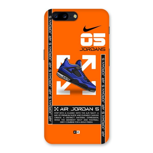 Amazing Air Shoes Back Case for OnePlus 5