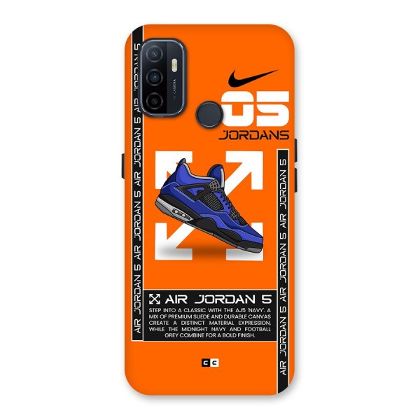 Amazing Air Shoes Back Case for Oppo A32