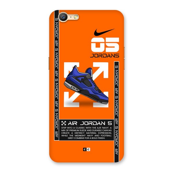 Amazing Air Shoes Back Case for Oppo A39