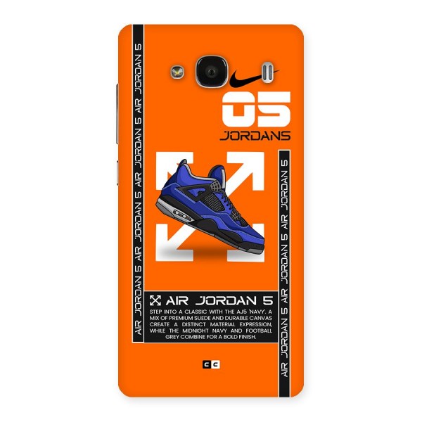 Amazing Air Shoes Back Case for Redmi 2s
