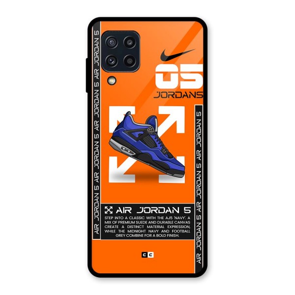 Amazing Air Shoes Glass Back Case for Galaxy M32