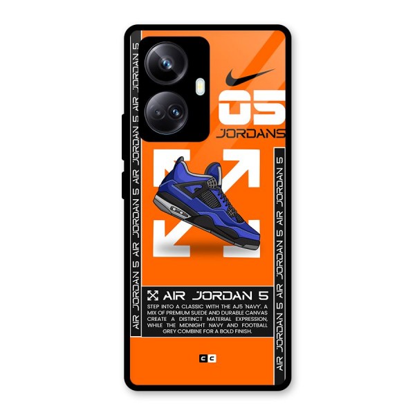 Amazing Air Shoes Glass Back Case for Realme 10 Pro Plus