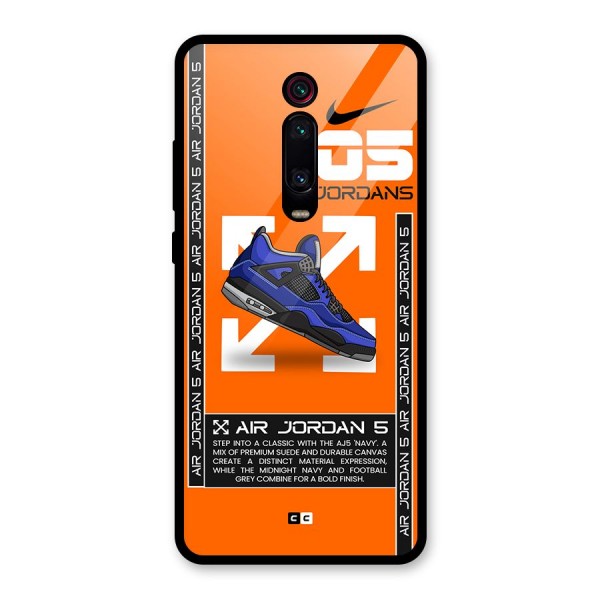 Amazing Air Shoes Glass Back Case for Redmi K20 Pro