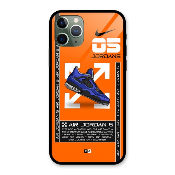 Amazing Air Shoes Glass Back Case for iPhone 11 Pro