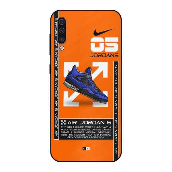 Amazing Air Shoes Metal Back Case for Galaxy A30s