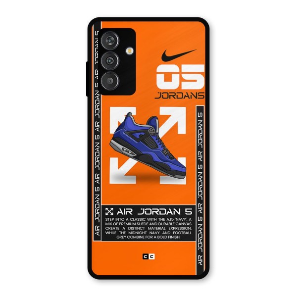 Amazing Air Shoes Metal Back Case for Galaxy M14 5G