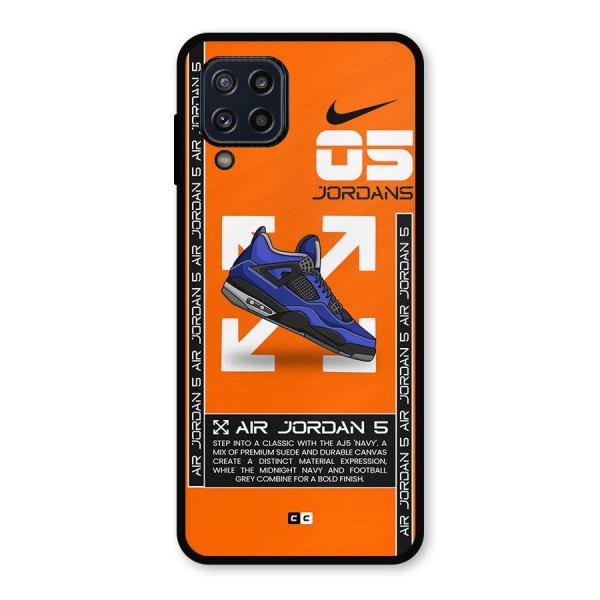 Amazing Air Shoes Metal Back Case for Galaxy M32