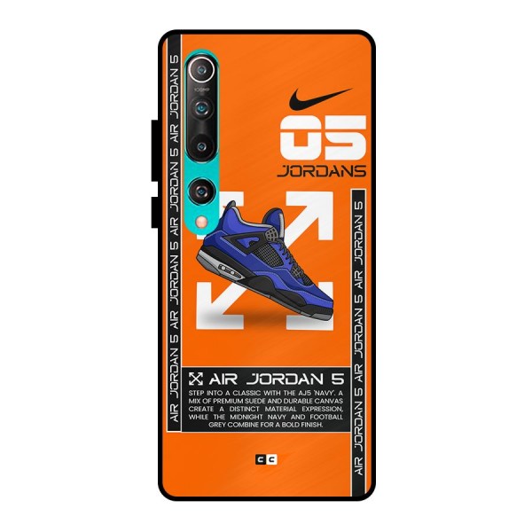 Amazing Air Shoes Metal Back Case for Mi 10