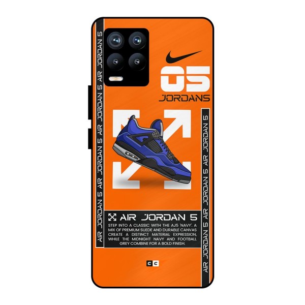 Amazing Air Shoes Metal Back Case for Realme 8 Pro
