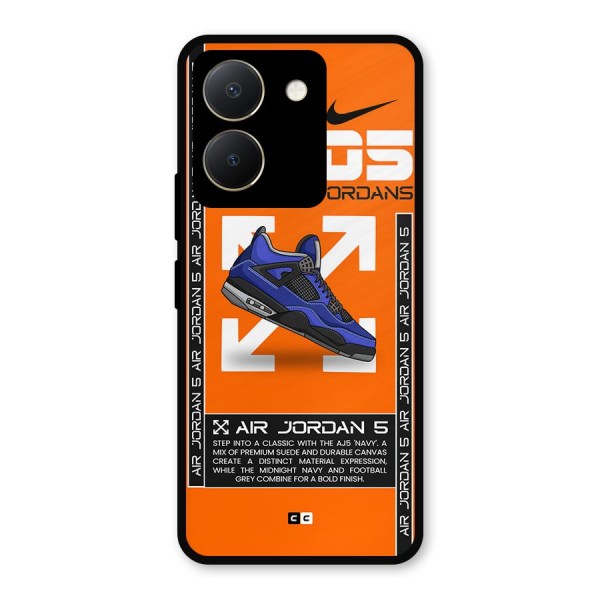 Amazing Air Shoes Metal Back Case for Vivo Y36