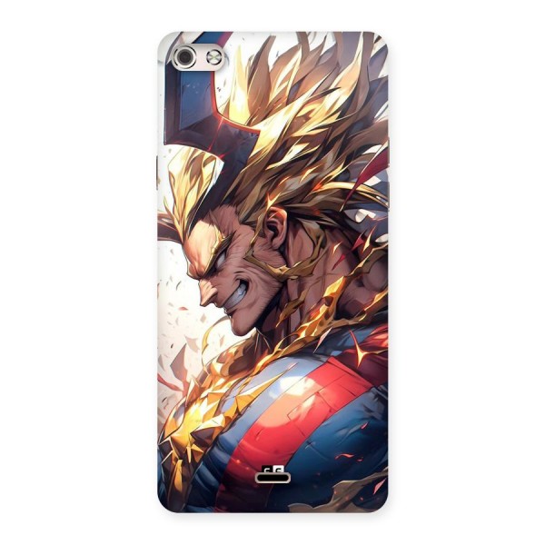 Amazing Almight Back Case for Canvas Silver 5