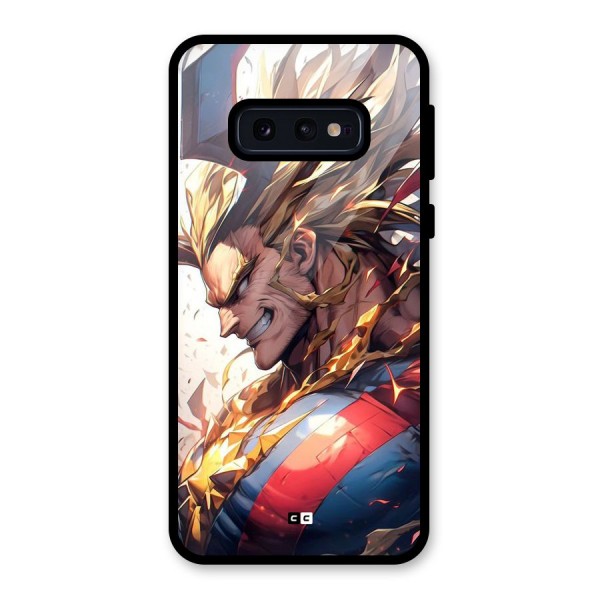 Amazing Almight Glass Back Case for Galaxy S10e
