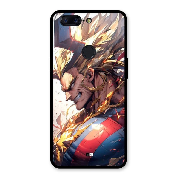 Amazing Almight Glass Back Case for OnePlus 5T