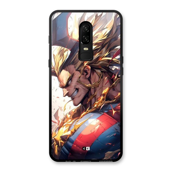 Amazing Almight Glass Back Case for OnePlus 6