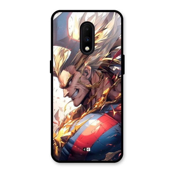 Amazing Almight Glass Back Case for OnePlus 7